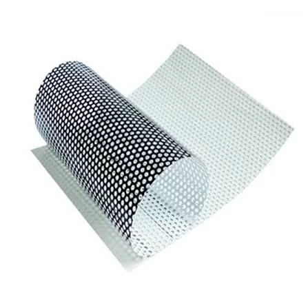 Muestra de vinil microperforado para ventanas y escaparates