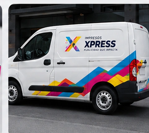 Unidad de servicio con rotulación de Impresos Xpress